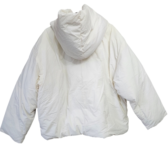 Free People Women's Cozy Cloud Puffer Jacket Ivory Size Small - Picture 7 of 11